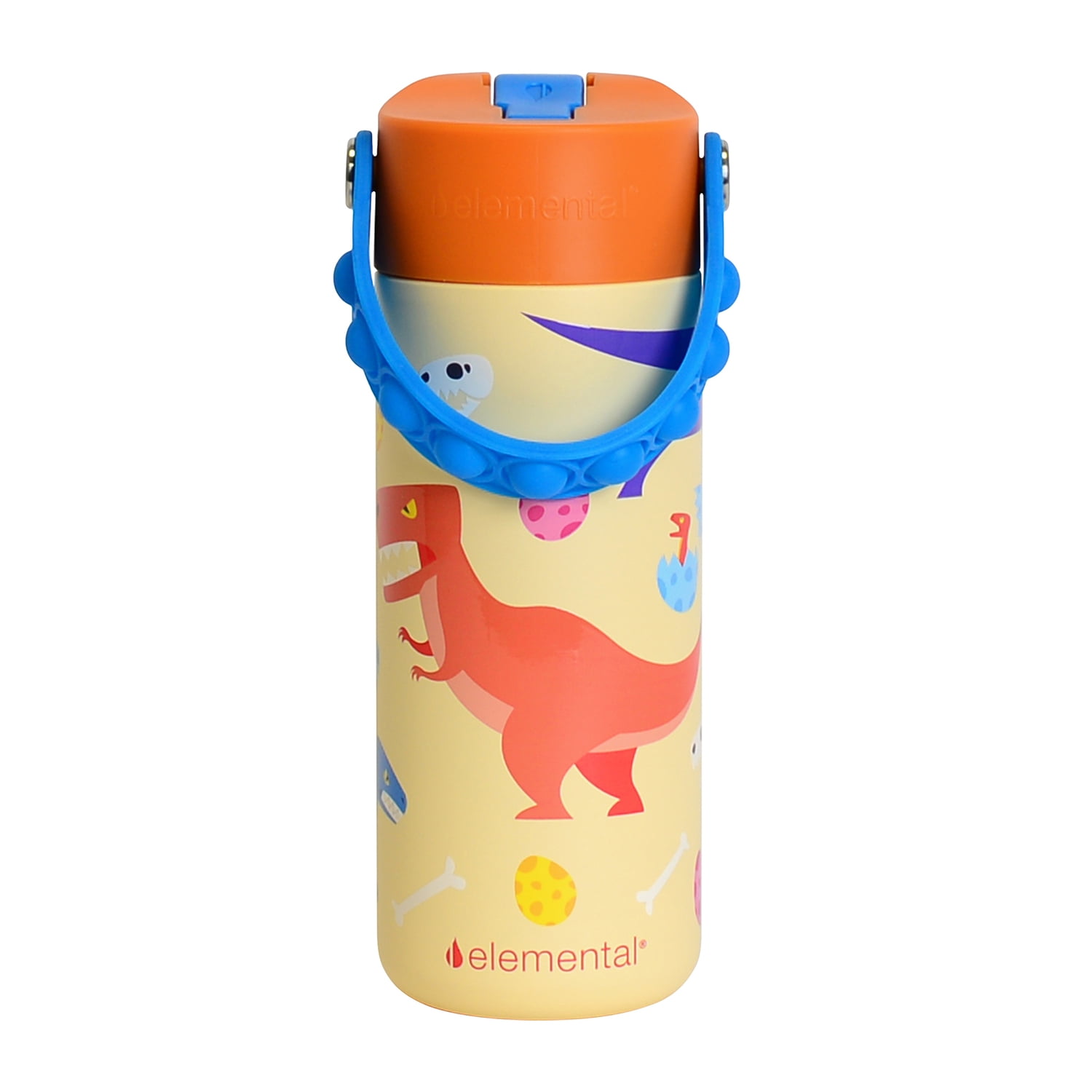 Elemental Core Pop 18 oz Dino Rage Stainless Steel Water Bottle