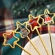 thumbnail image 3 of Juego de 6 cucharas navideñas Cateissary Tenedor cuchara de acero inoxidable ORO2 A, 3 of 6