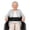 Black, variant on SupreGear Wheelchair Safety Belt, Breathable Mesh Positioning Strap, Transport Chair & Mobility Scooter, Blue