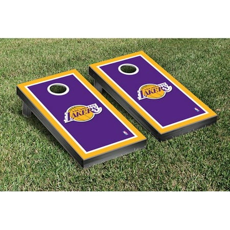 Victory Tailgate NBA Border Version Cornhole 10 Piece Game Set