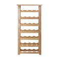 thumbnail image 2 of Napa Wine Rack Beech: 28-Bottle Capacity, Modern Style, Wood Composite, Wall-Mountable, 2 of 7