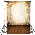 thumbnail image 2 of LELINTA Studio Photo Video Photography Backdrop 3x5ft Christmas Shinning Stars Planks Sarkle Warm Printed Vinyl Fabric Background Screen Props, 2 of 4