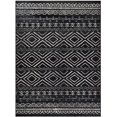 thumbnail image 2 of HR Southwestern Rug for Living Room Antiqued Trellis Black and White Area Rug Boho Dcor Rugs 5x7 for Bedroom, 2 of 8