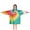 Colorful Rainbow Tie, variant on Colorful Rainbow Tie Dye Spiral Pattern Blanket Hoodies for Kids 6-13YR Oversize Wearable Blanket Hoodies for Boys Girls Teens