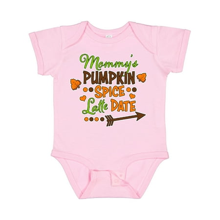 

Inktastic Mommy s Pumpkin Spice Latte Date Gift Baby Boy or Baby Girl Bodysuit