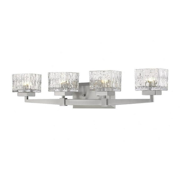 36 inch 65W 5 Led Vanity Light Fixture-Brushed Nickel Finish Bailey Street Home 372-Bel-3173794