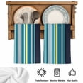 thumbnail image 5 of Blue Gray Stripe Kitchen Towels Set of 1, Modern Abstract Art Vertical Striped Absorbent Dish Towels for Kitchen, Microfiber Hand Towel, Quick Drying Tea Towel for Cleaning Decorative Dishcloths, 5 of 7