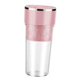 thumbnail image 2 of Licuadora portatil personal USB Recargable Soledad 400ml 4 cuchillas Rosado, 2 of 10