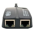 thumbnail image 4 of Tripp Lite USB 3.0 to Dual Port Gigabit Ethernet Adapter RJ45 10/100/1000 Mbps - Network adapter - USB 3.0 - Gigabit Ethernet x 2 - black, 4 of 4