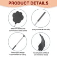 thumbnail image 3 of ACDANC 2Pcs Fly Swatter,Suitable for Kitchens,Telescopic Stainless Steel Handle & Durable Wide Paddle,Ergonomic Non-Slip Grip House Must Haves Cute Bear Paw Design, 3 of 7