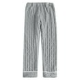 thumbnail image 4 of UAMVSH Womens Fuzzy Winter Cozy Pajama Solid Pajama Bottoms Warm Soft Fleece Sleepwear Comfy Loungewear, 4 of 7