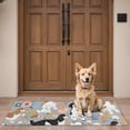 thumbnail image 4 of Cavalier King Charles Spaniel Dog and Flower Door Rugs,Washable Non Slip Door Mats Indoor,Decorative Door Mats,Entry Mat Indoor for Entrance,Bedroom,Kitchen,Bathroom,16"x47", 4 of 6