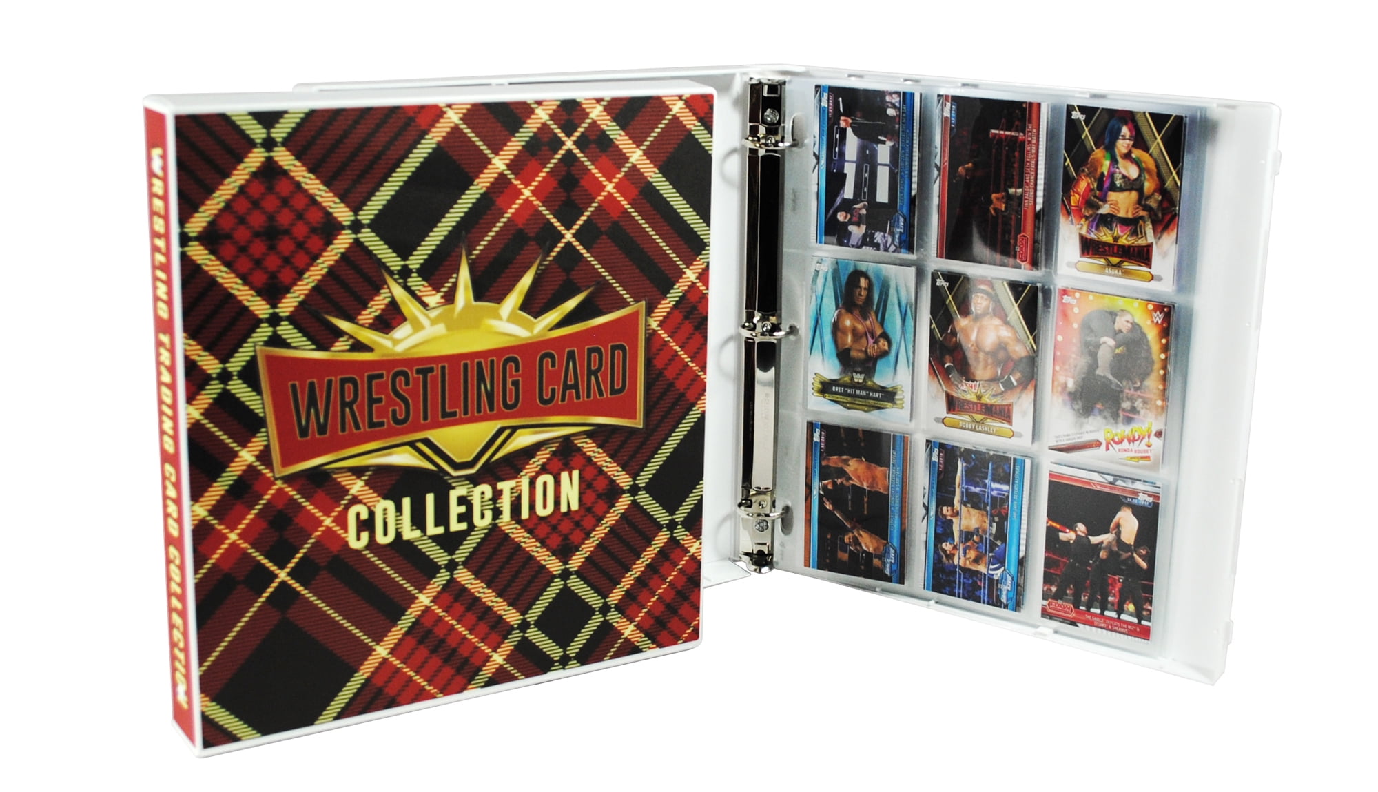 UniKeep WWE WrestleMania Themed Collectable Card Storage Binder, 450 Card Capacity