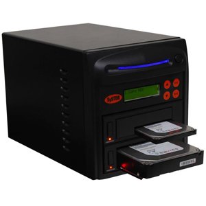 1:1 SATA 2.5" &amp; 3.5&quote; Disque dur à deux ports/boîtes d'échange / L'action de l'État solide (HDD/SSD) Duplicateur/sanitisant - Haute vitesse (150MB/sec)