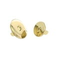 thumbnail image 6 of Round Beveled Magnetic Snap, Natural Brass, 6 of 9