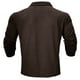 thumbnail image 4 of pstuiky camisas de manga larga para hombre, Blusa con botones y solapa de color liso para hombre Tops casuales para hombres xl, 4 of 6