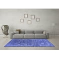 thumbnail image 3 of Ahgly Company Indoor Rectangle Oriental Blue Industrial Area Rugs, 8' x 10', 3 of 4