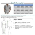 thumbnail image 3 of Mens Bowling Shirts Hawaiian Shirt Big and Tall Retro Button Up Vintage Guayabera Camp Shirt Khaki L, 3 of 5