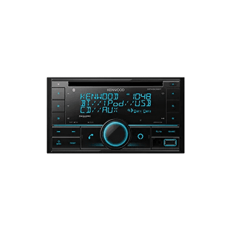 Kenwood - Bluetooth CD Receiver Alexa Built-In Satellite Radio Ready - Black