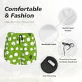thumbnail image 6 of Lsque Funny Sheep Doing Yoga Printed Women's Running Shorts with Liner Pockets,Elastic Quick Dry Workout Athletic Gym Yoga Shorts,Womens High Waist Shorts-Small, 6 of 9