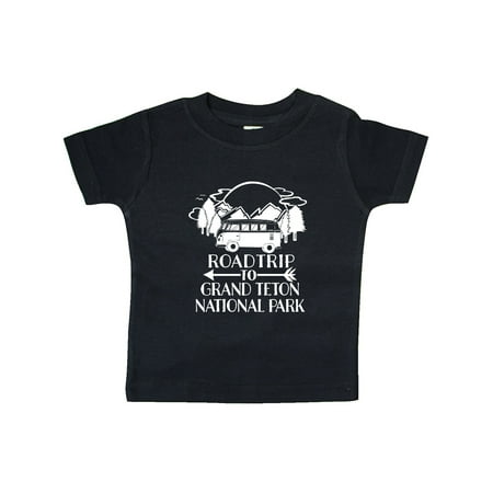 

Inktastic Road Trip To Grand Teton National Park Gift Baby Boy or Baby Girl T-Shirt
