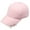 Pink, variant on Unisex Korean Harajuku Baseball Cap with Metal Rings Hip Hop Adjustable Dad Hat