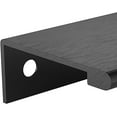 thumbnail image 3 of czcpp-Richelieu Hardware - BP989880990 - Contemporary Aluminum Edge Pull - 9898-80 mm - Brushed Black Finish, 3 of 4