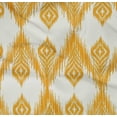 thumbnail image 4 of oneOone Tissu Popeline de Coton Biologique Sergé Chevron Ikat Imprimés au Mètre 42 Pouces de Large, 4 of 4