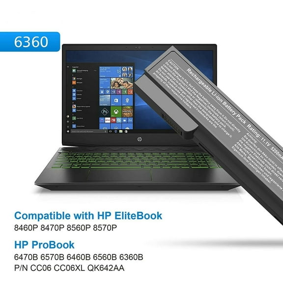 Laptop Battery For HP 628368-241 628369-221 628370-541 658997-421 HSTNN-UB2F