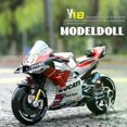thumbnail image 2 of 1/18 Desmosedici MotoGP 2018 Rossi 04# Motorcycle Model Toy Car Collection Shork-Absorber Off Road Autocycle Toy MAXP, 2 of 5