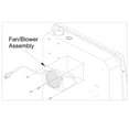 thumbnail image 3 of HearthSense FIB100, Vent Free Heater Fan Kit, Accessory for Wall Heaters: BF30T-B, IR26T-B, IR16T-B, 120V Electric Plug, Circulates Warm Air for 20K–30K BTU Heaters, 3 of 3