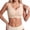 Beige, variant on Posture Corrector Bra for Women Front Closure Cross-Back Wireless Posture Correcting Bras Back Support No Underwire Bralette