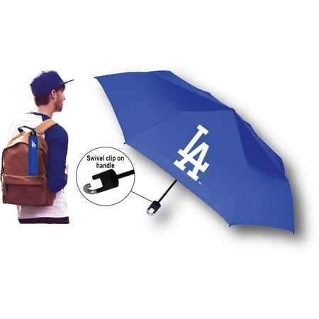 Los Angeles Dodgers Super Mini Umbrella With Storm Clip