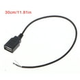 thumbnail image 7 of Techinal USB 2.0 Type A Female Jack 4-Wire Data Charge Power Pigtail Cable Connector DIY, 7 of 7