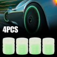 thumbnail image 4 of Fluorescent Universal Luminous Valve Cap Car Motorcycle Decors Tires Accessory, 4 of 5