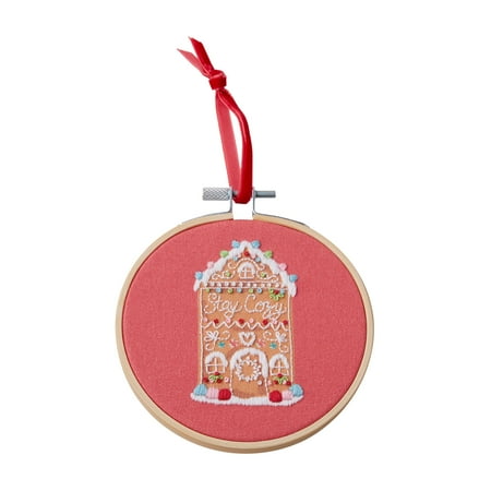 The Pioneer Woman Stay Cozy Embroidery Ornament Kit