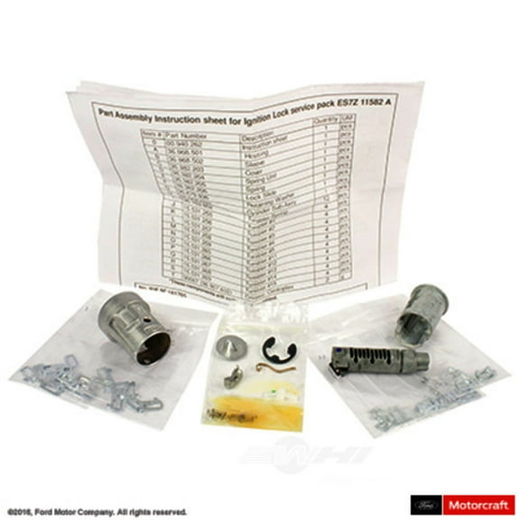 Motorcraft SW-7538 Ignition Lock Cylinder Fits select: 2014-2019 FORD ESCAPE, 2016-2019 FORD EXPLORER