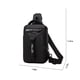 thumbnail image 3 of Bolso bandolera multifuncional con puerto de carga USB | Bolso bandolera antirrobo para hombre y mujer | Mochila de nailon resistente al agua para la escuela, el trabajo y el trabajo, 3 of 8