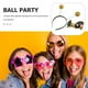 thumbnail image 5 of GOOHOCHY 1 juego de gafas de sol y diadema, divertidos accesorios de cosplay, gafas con diadema, 5 of 6
