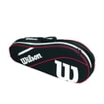 thumbnail image 1 of Raquetero de tenis Wilson Advantage III Triple Negro/Blanco/Rojo, 1 of 3