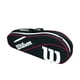thumbnail image 1 of Raquetero de tenis Wilson Advantage III Triple Negro/Blanco/Rojo, 1 of 3