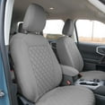 thumbnail image 3 of For 2021-2024 Ford Bronco Sport FH Group Neoprene Custom Fit Seat Covers Water Resistant -Solid Gray  Front Set, 3 of 6