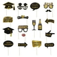 thumbnail image 5 of MLINS 18pcs Graduation Theme Photo Booth Props Selfie Accessories Photo Holders, 5 of 8