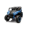 thumbnail image 5 of 24V 4WD 2-Seater Ride On UTV for Kids, Electric Car with Remote Control, Big Truck Ride On Toys w/ Bluetooth, Music, LED Lights, Dual Doors, Suspension, Powered Ride On Cars for Boys, Girls Ages 3-7, 5 of 8