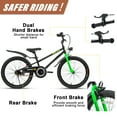 thumbnail image 3 of Glerc 20 inch Kids Bike for Child 7-13 Year Old Boys & Girls with Headlight & Kickstand, Black, 3 of 7