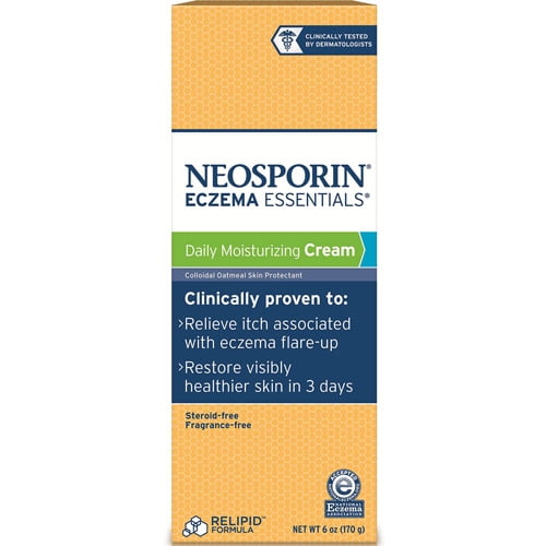 Neosporin Eczema Essentials Daily Moisturizing Cream, 6 oz Walmart