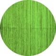 thumbnail image 1 of Ahgly Company Indoor Round Abstract Green Modern Area Rugs, 6' Round, 1 of 4