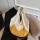 thumbnail image 2 of Vagabundo Tejido A Mano Mujer Bolso Hombro Al Aire Libre () Blanco, 2 of 9