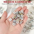 thumbnail image 5 of Uxcell Rhinestone Beads for Pens Making Glitters Wave Diamond Crystal Beads Charm Spacer Beads for Bracelet DIY Crafting Green, 5 of 7