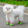 thumbnail image 5 of Dog Cat Pet Socks Indoor Outdoor Playful Puppy Scratch Non- Grip Traction Control Four Piece Set, 5 of 5